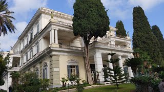 Tour inside ACHILLION MUSEUM CORFU GREECE [upl. by Trubow98]