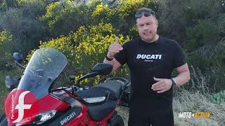 DUCATI MULTISTRADA V2 Test Ride Review Moto in Action [upl. by Neda845]