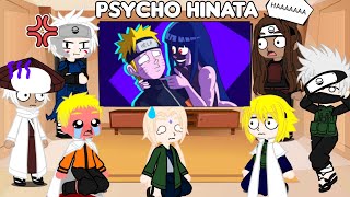 Hokages react PSYCHO HINATA 😂❤️ NARUTO ANIMATION [upl. by Bennie427]