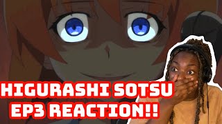 Higurashi SOTSU EP 3 REACTION [upl. by Kramer]