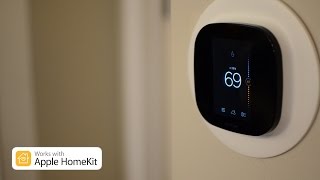 Ecobee3 Smart HomeKit Thermostat wRemote Sensors for Smart Homes  Review [upl. by Nastassia]