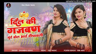 दिल की गजबण मुंडे बोल आई दीपावली सिंगर शंभु सुरास Rajasthani song mewadi song 2024 Shankar khichee [upl. by Minsat]