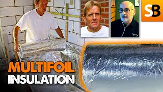 Insulating a solid wall with SuperFOIL [upl. by Baum]