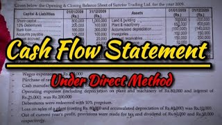 Cash Flow Statement  Accounting Numerical Solutions  BBA BBABI BBS 2  Lokendra [upl. by Cooley387]