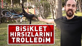 BİSİKLETLE TROLLEDİM [upl. by Odrude]