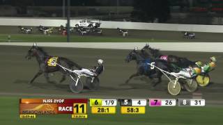 July 8 2016 Race 11 NJSS 2YOF Pace [upl. by Ninnahc]