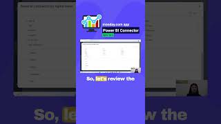 mondaydotcom data relationships with powerbi connector [upl. by Shandee344]