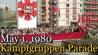 1980 East German Workers Day Military Parade  Short Preview [upl. by Pollyanna]