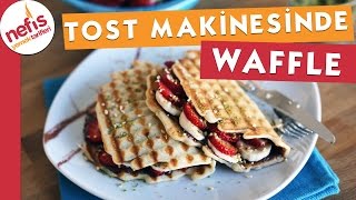 Tost Makinesinde Waffle Nasıl Yapılır [upl. by Roban469]