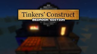 Tinkers Construct Bedrock Edition  Novice to Master  Full Guide 11980 [upl. by Saltsman]