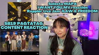 SB19 PAGTATAG content marathon  REACTION [upl. by Pagas824]