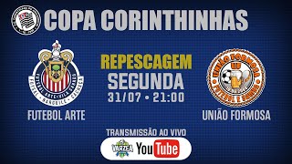 Futebol Arte FS x União Formosa FS • Repescagem • Copa Corinthinhas 2023 [upl. by Rella]