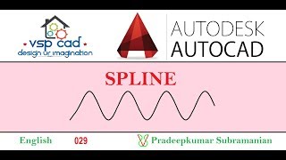 AutoCAD  Spline [upl. by Alston]