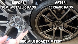 How To Eliminate Brake Dust  Ceramic Brake Pad Install Before And After [upl. by Ajram623]