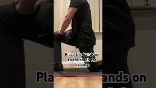 Kneeling hip flexor stretch [upl. by Narcho188]