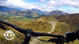 Mountain Biking on Coronet Peak near Queenstown New Zealand with Sacred Rides [upl. by Ayouqes]