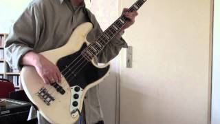 Bass cover Fainting in coils Jeff Berlin [upl. by Enavi340]