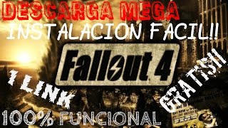 ISTALAR FALLOUT 4  DESCARGA MEGA 1 LINK  100 FUNCIONAL  FULL [upl. by Venuti]