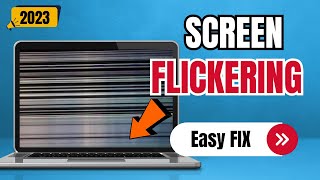 How to Fix SCREEN FLICKERING amp FLASHING Problem in Windows Laptop EASY FIX [upl. by Anamuj]