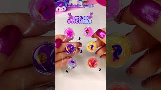 DIY 3D stickers ✨  how to make stickers at home  fati craft world [upl. by Atiniuq]