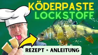 Selbstgemachte Köderpaste Lockstoff für Raubfische Einfaches Rezept und Anleitung 🤫 🎣 [upl. by Tillo]