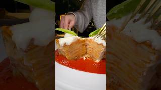 20 Layer Lasagna lasagna italianfood [upl. by Anavahs116]