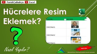 Excel Hücrelere Resim Eklemek [upl. by Mcdonald378]