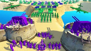 Can ARMY MEN Hold the Island FORTRESS Under Siege  Army Men Unifying War 3 [upl. by Wanyen]