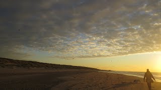 Strandwandeling van Noordwijk naar Katwijk aan zee [upl. by Gambrill11]