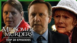 THE RESULTS ARE IN 🏆  Top 20 Episodes Countdown  Best Episodes Compilation🕵️  Midsomer Murders [upl. by Lyndsey]