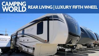 2018 Forest River Cedar Creek Champagne 38EL  Luxury Fifth Wheel  RV Review Camping World [upl. by Diann]