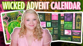 OFFICIAL WICKED ADVENT CALENDAR UNBOXING  25 DAYS OF SURPRISES [upl. by Airreis]