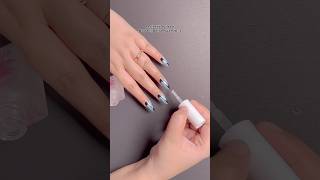 Easy amp Aesthetic Holographic NailArt design for Beginners at home🏡💅🎀 shorts nailart naildesign [upl. by Eneloj]