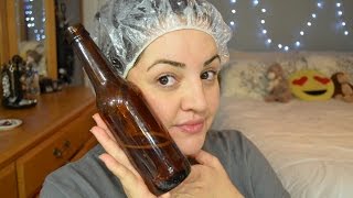 Tratamiento para el Cabello Maltratado con Cerveza [upl. by Ecinnaj]