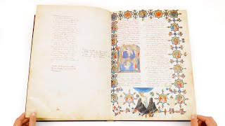 Divine Comedy Codice Trivulziano 1080  Facsimile Editions and Medieval Illuminated Manuscripts [upl. by Suryc]