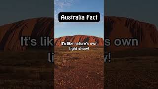 quotNature’s Light Show Watch Uluru Change Colorquot didyouknow motivation touropi discoveraustralia [upl. by Quinlan158]