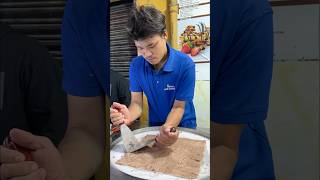 Downie Brownie Live Tawa Ice Cream shorts indianstreetfood [upl. by Aninep307]