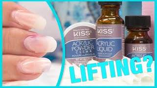 How to do a Nail Fill Using Kiss Acrylic Kit • Pro Step by Step Tutorial [upl. by Chloras423]