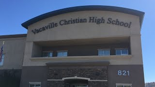 Vacaville Christian High School football player still in hospital after brutal hit [upl. by Marthe]