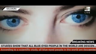 Studies show that all blueeyed people in the world are descended from the same ancestry [upl. by Annaul902]