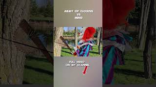 ARMY OF CLOWNS RAIDED MY HOUSE😱 shorts [upl. by Aisad]