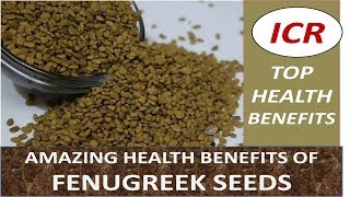 FENUGREEK SEEDS  METHI SEEDS HEALTH BENEFITS by indian chef recipe [upl. by Yves]