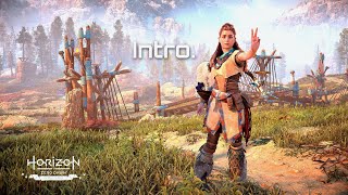 Horizon Zero Dawn Remastered Gameplay  Intro horizonzerodawn [upl. by Gennie785]