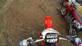 Honda CR85 VS Honda CRF150R [upl. by Aitas702]