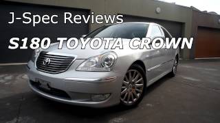 JSpec reviews S180 Toyota Crown Majesta [upl. by Llesig922]