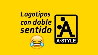 Logotipos con doble sentido [upl. by Asilej]