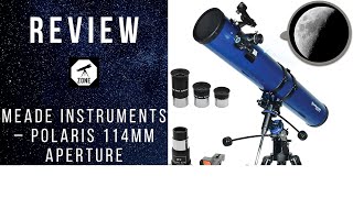 Meade Instruments – Polaris 114mm Aperture Telescope REVIEW 2020 17  Telescope zone [upl. by Nappy]