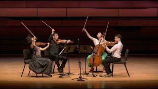 FORMOSA QUARTET  Dvořák String Quartet No 14 in A♭ major Op 105 LIVE [upl. by Inilahs]