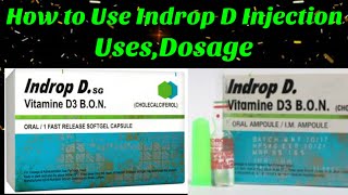 How to use indrop d injectionIndrop D injection kese istimal kren [upl. by Nadbus564]