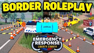 Playing BORDER ROLEPLAY SERVERS In ERLC [upl. by Muscolo448]